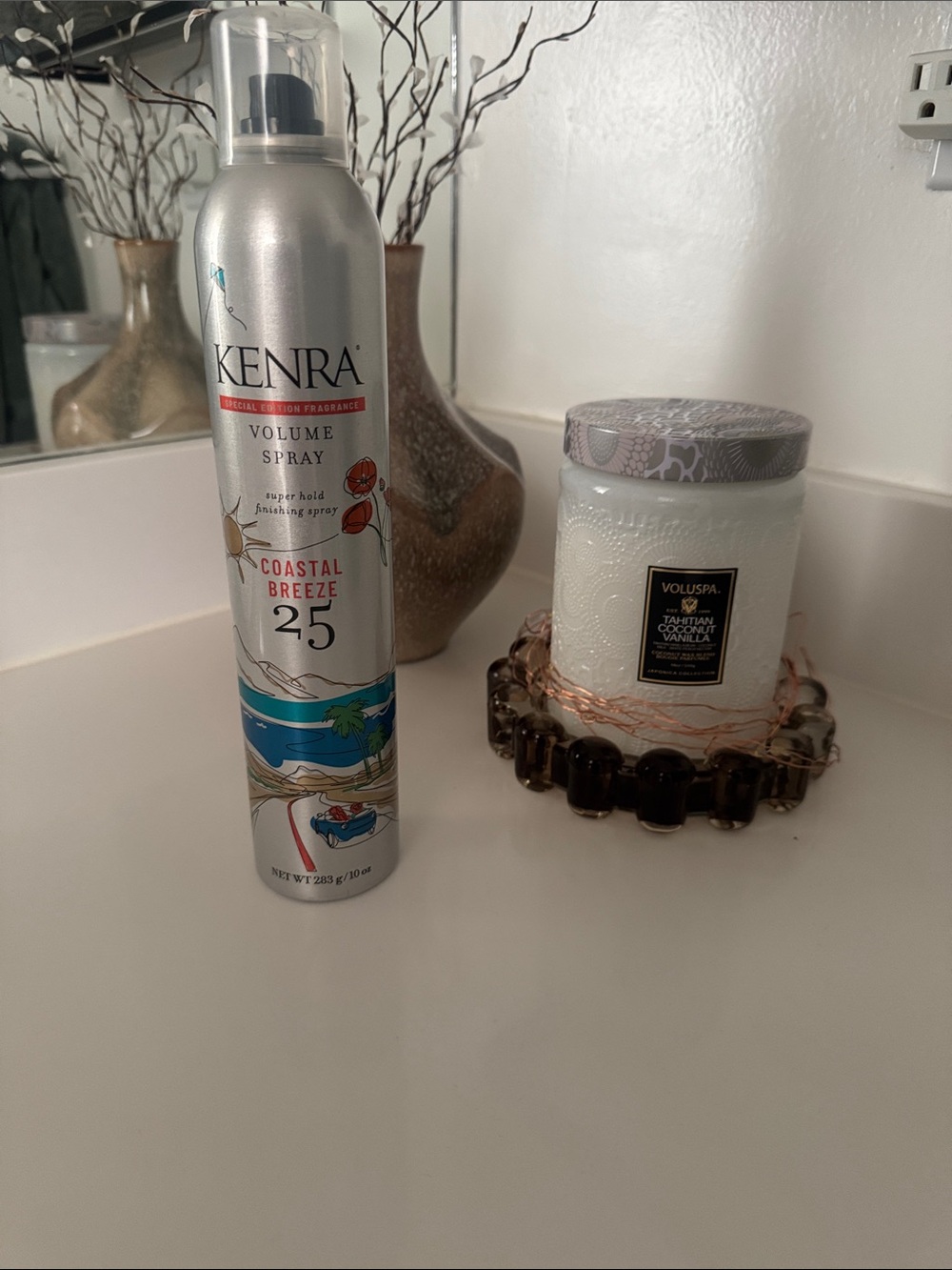 Coastal Breeze 25 Silver Volume Hairspray - High Hold